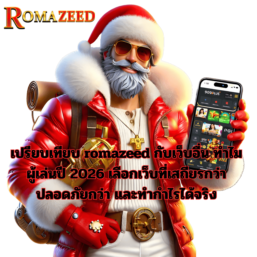 เปรียบเทียบ romazeed กับเว็บอื่น ทำไมผู้เล่นปี 2026 เลือกเว็บที่เสถียรกว่า ปลอดภัยกว่า และทำกำไรได้จริง