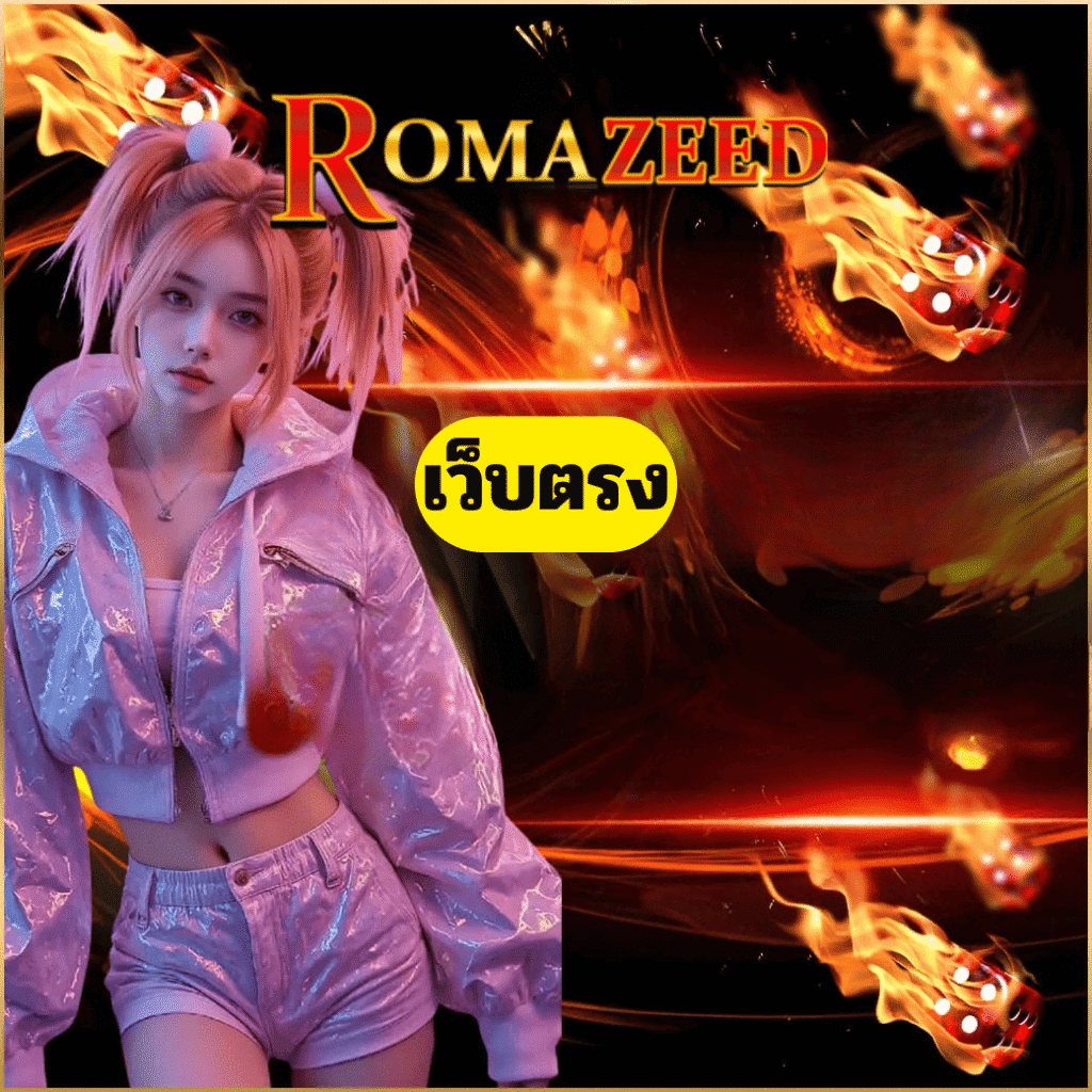 romazeed เว็บตรง คาสิโนออนไลน์ดีไซน์พรีเมียม ภาพโปรโมชันสไตล์ไฟแรง เล่นง่ายได้เงินจริง